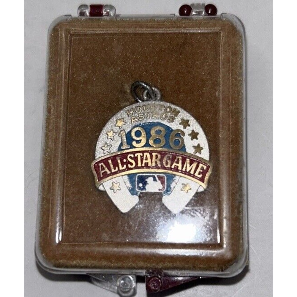 1986 HOUSTON ALL STARS GAME ORIGINAL MLB PRESS CHARM UNUSED ORGINAL BOX